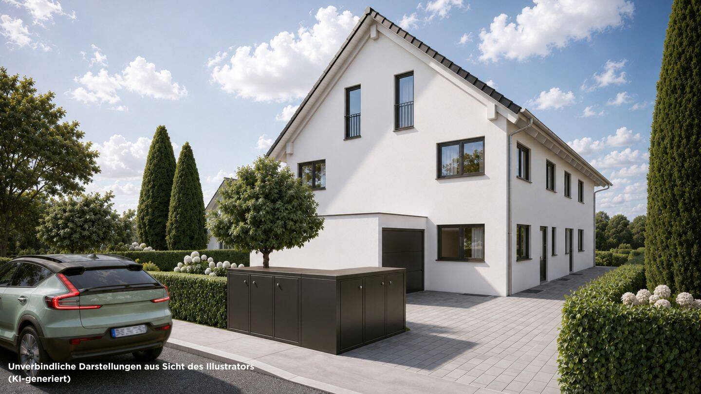 Neubauprojekt Doppelhaushälfte – modern und energieeffizient (A+) – 81827 München – Vorschaubild 3