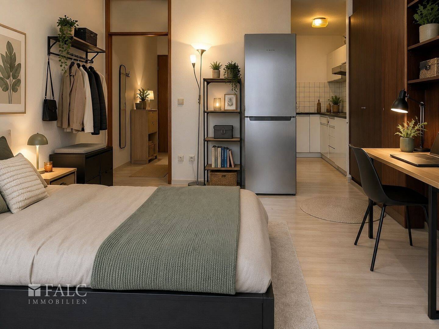 Ideal für Studenten und Pendler – 1-Zimmer-Appartement mit Loggia in Heidelberg – 69115 Heidelberg – Vorschaubild 3