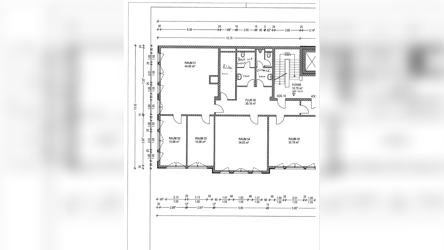 Große Penthouse-Wohnung mitten in Fürth – 90763 Fürth – Vorschaubild 3