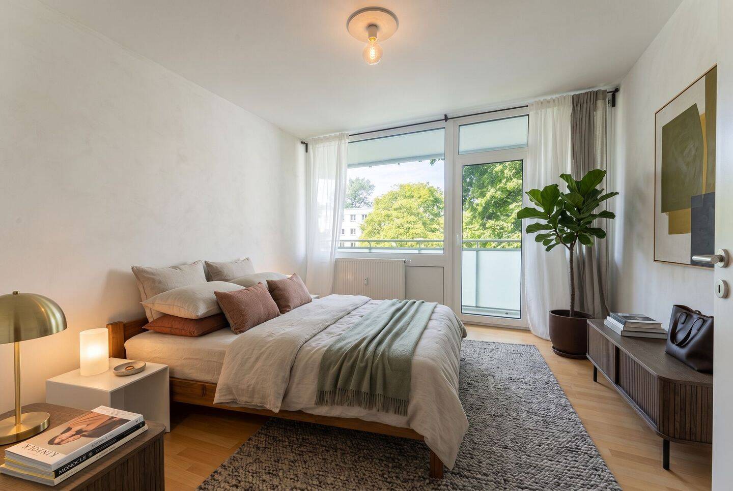 Gepflegte 3-Zimmer-Wohnung mit Balkon und Grünblick in Ramersdorf-Perlach – 81549 München – Vorschaubild 5