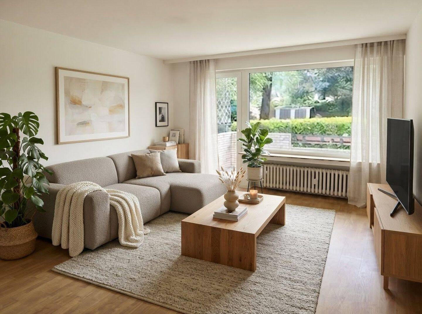 Wohntraum in Hilden! Modernisierte 3 Zimmer EG Wohnung mit Balkon, Gartennutzung und Stellplatz – 40721 Düsseldorf – Vorschaubild 4