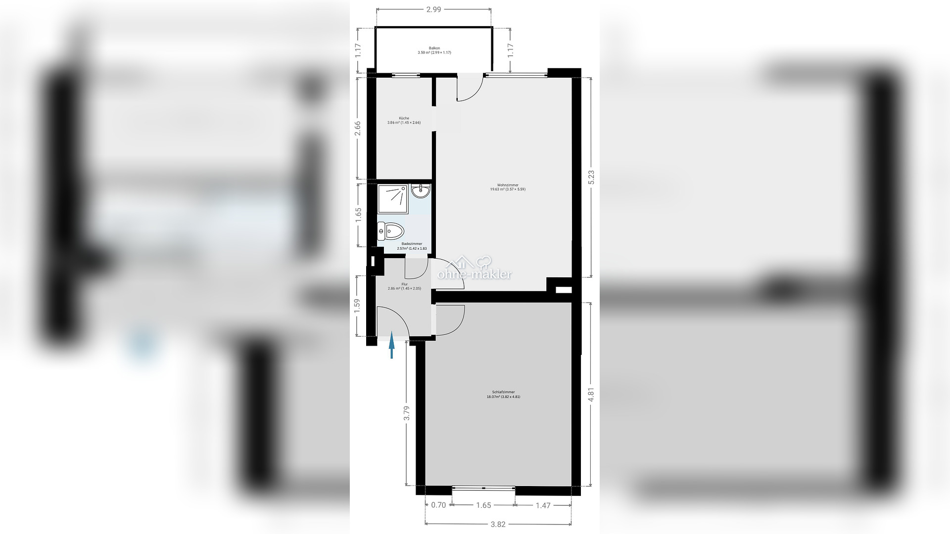 Alsternähe & Balkon – Traumwohnung ab sofort – Elisenstraße 22, 22087 Hamburg – Vorschaubild 14