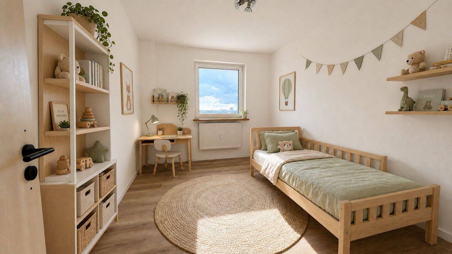 3 Zimmmer . Panoramablick . komplett saniert . – 90765 Fürth – Vorschaubild 11