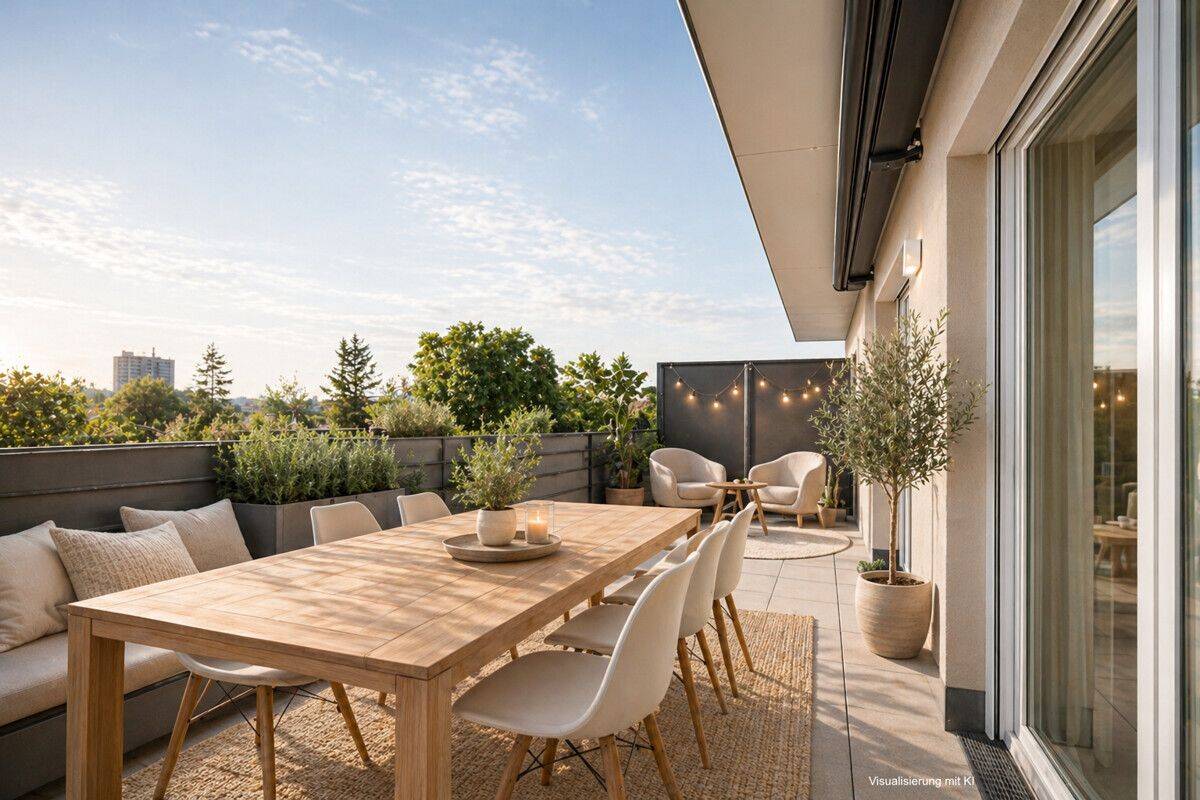 Licht. Luft. Luxus. Penthouse mit traumhafter Dachterrasse – 81671 München – Vorschaubild 3