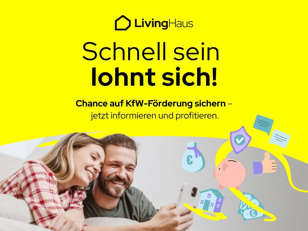 LivingHaus – Dein maßgeschneidertes Traumhaus in Solingen KFW 40 QNG – 42653 Solingen – Vorschaubild 5