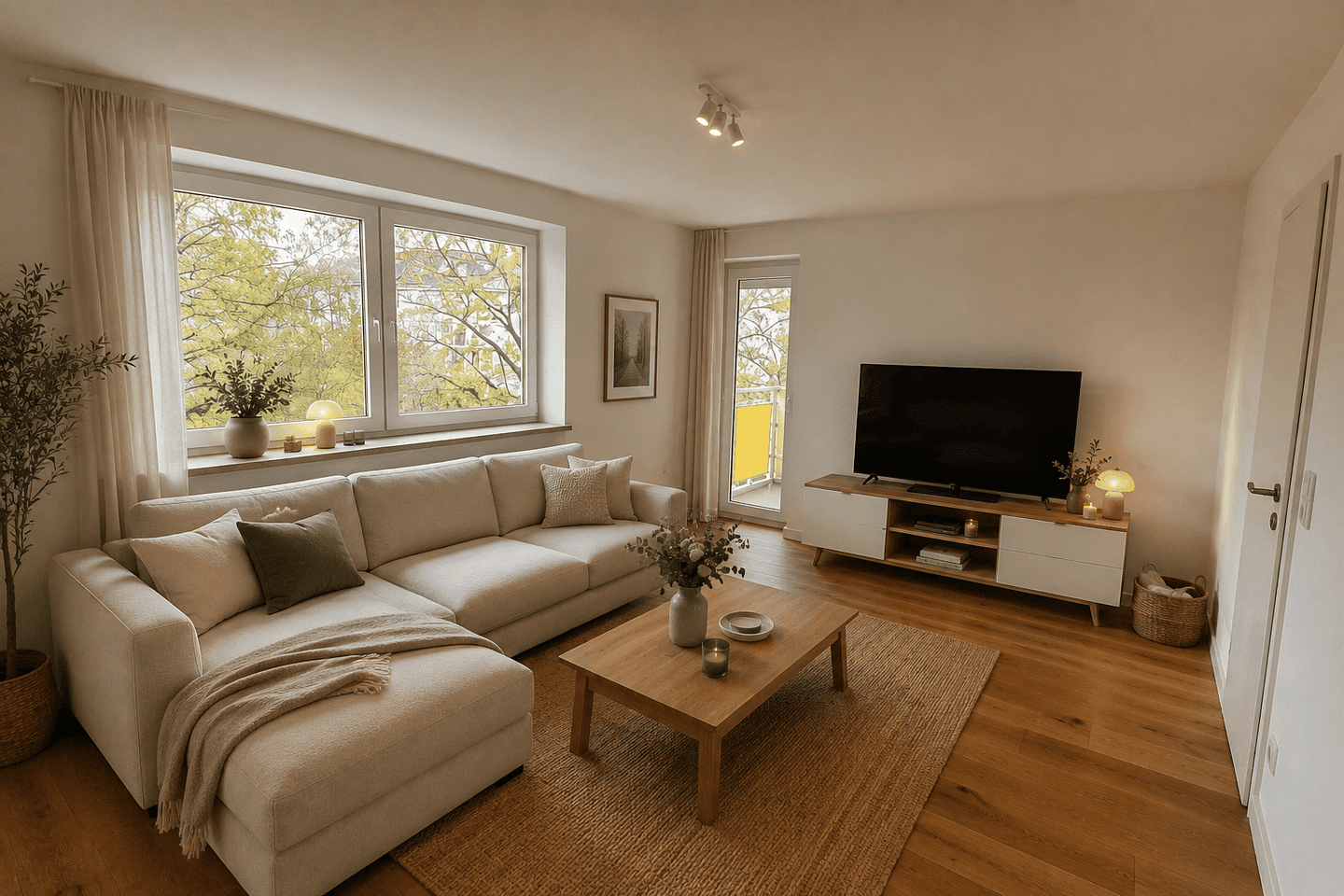 KENSINGTON- Exklusiv – Stilvoll sanierte 3-Zimmer-Etagenwohnung in München-Untermenzing – 80997 München – Vorschaubild 3