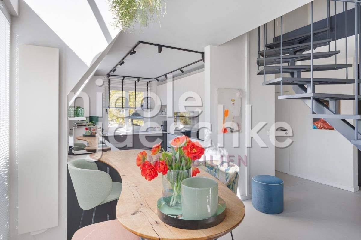 Cooles Penthouse über 2 Ebenen mit Aufzug in die Wohnung – 20249 Hamburg – Vorschaubild 3