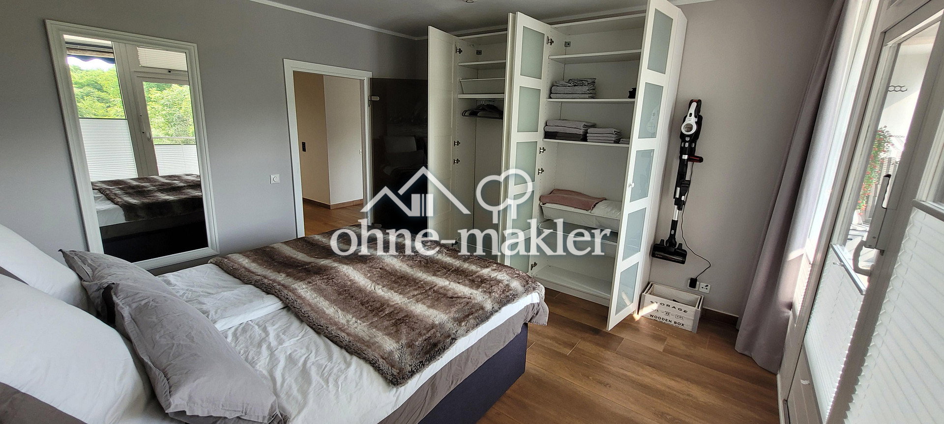 Top-Lage Kiel Sanierte 2-Zimmer Wohnung mit Balkon – Bismarckallee 2, 24105 Kiel – Vorschaubild 4