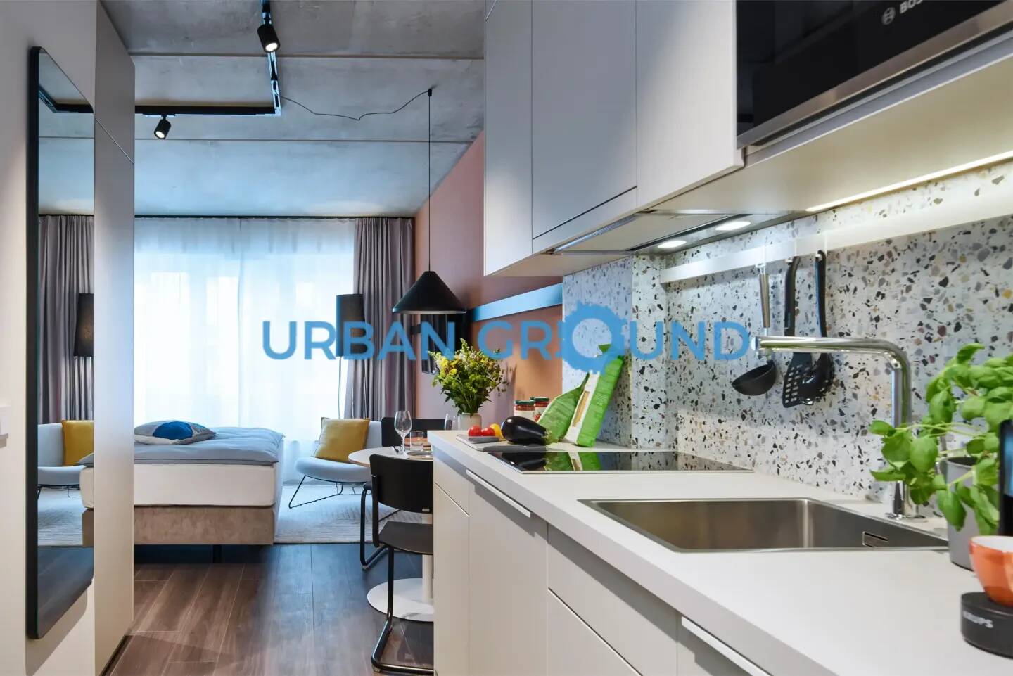 Mietrabatt – All-inclusive Miete – Voll möbliertes Studio in Charlottenburg mit Fitnessstudio und Coworking-Berei – 10587 Berlin – Vorschaubild 3