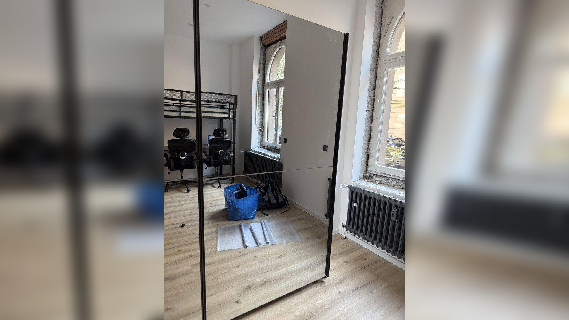 Möbliertes Premium Zimmer in berufstätigen WG mit Balkon, Erstbezug nach Sanierung – 47053 Duisburg – Vorschaubild 3