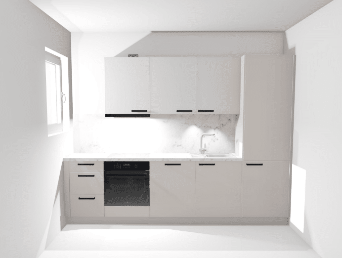 MIETE MIT KAUFOPTION: Erstbezug nach Sanierung: Helle 3-Zimmer-Wohnung mit Balkon | Bremen-Vahr – 28329 Bremen – Vorschaubild 3