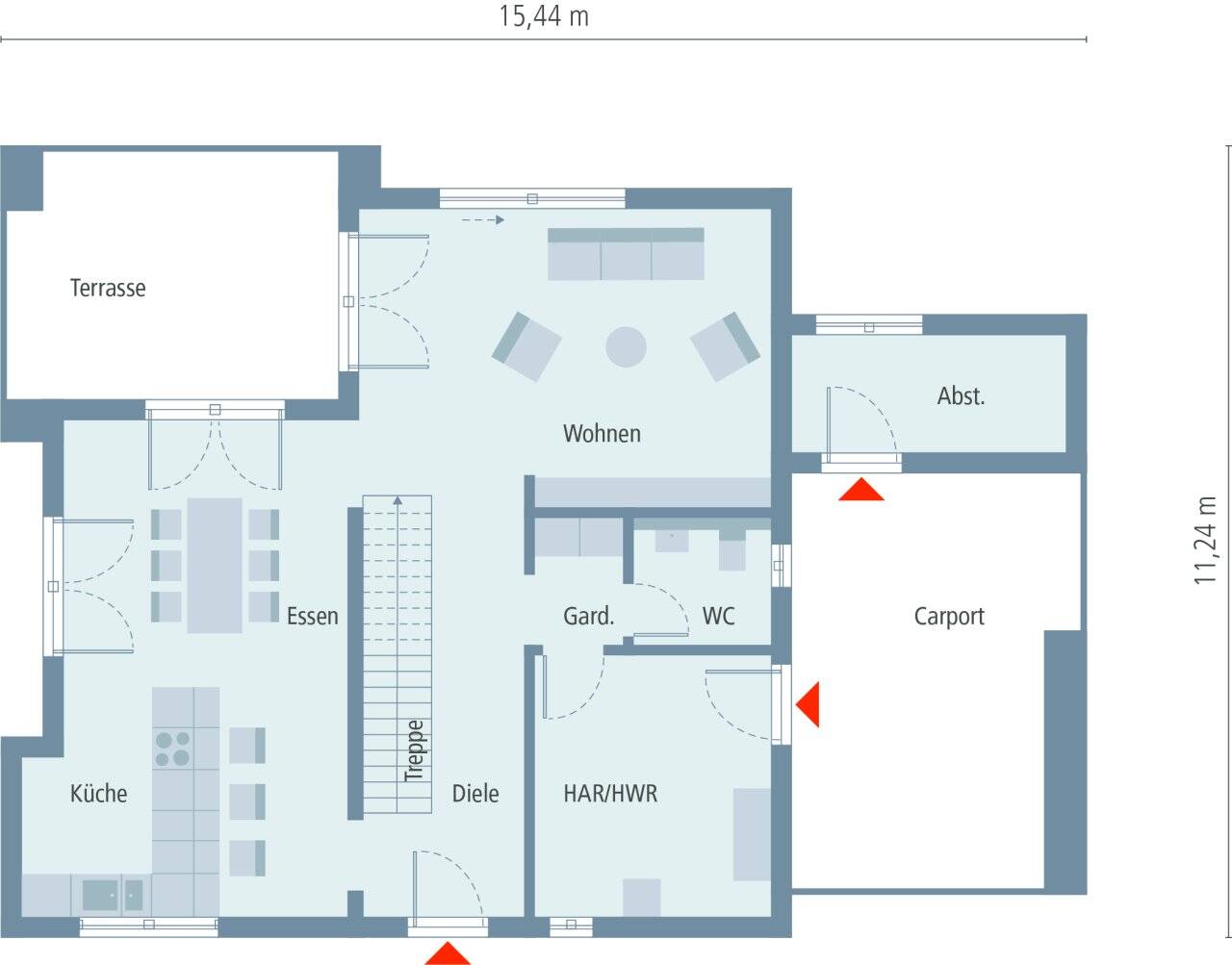 Ihr Haus, ihre Wohlfühloase, ihre Entspannung ! Mit einem Grundstück berechnet ! – 10365 Berlin – Vorschaubild 3
