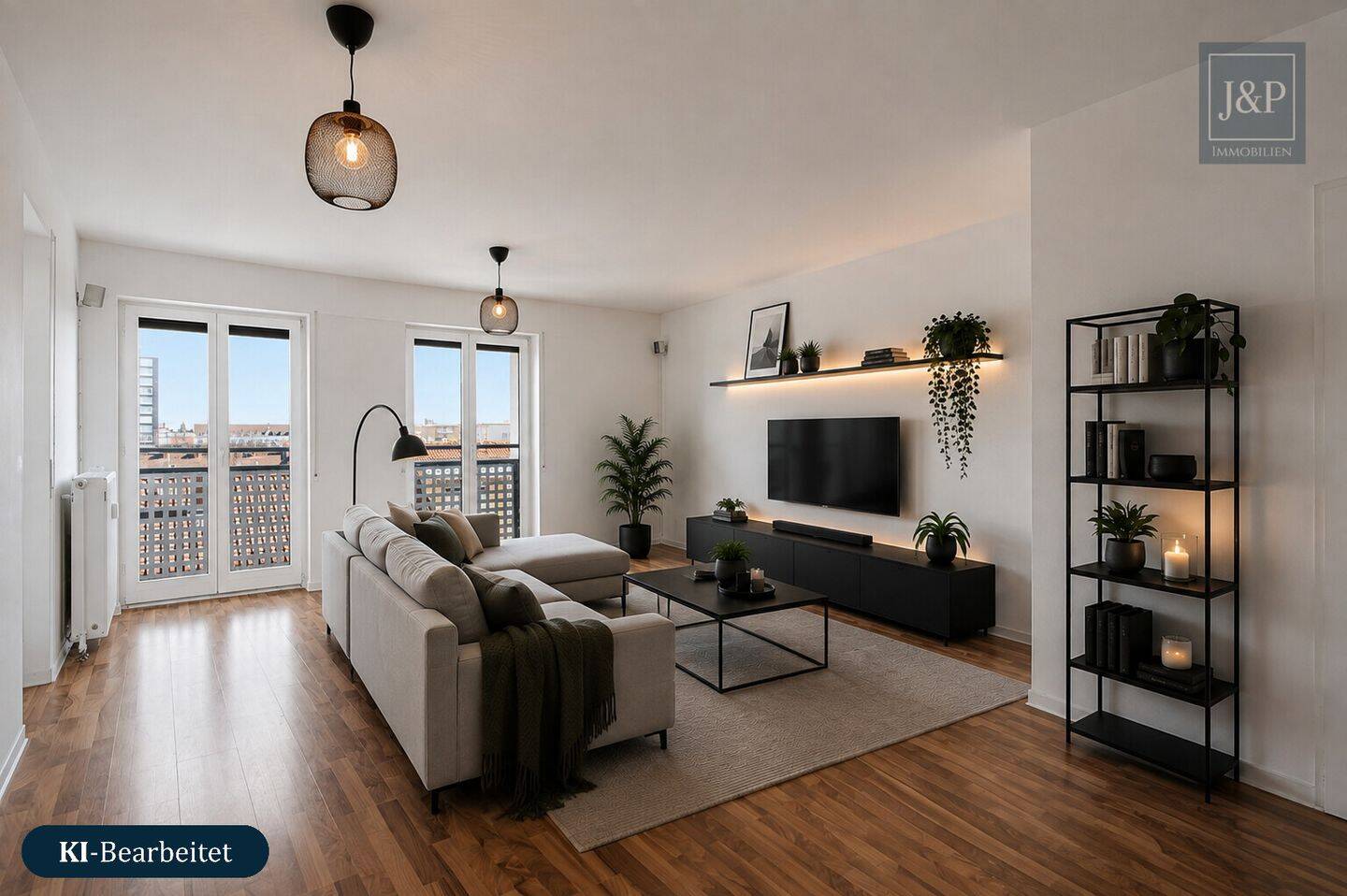 Lichtdurchflutetes Penthouse mit Süd-Balkon & Tiefgarage in Darmstadt! – 64293 Darmstadt – Vorschaubild 4