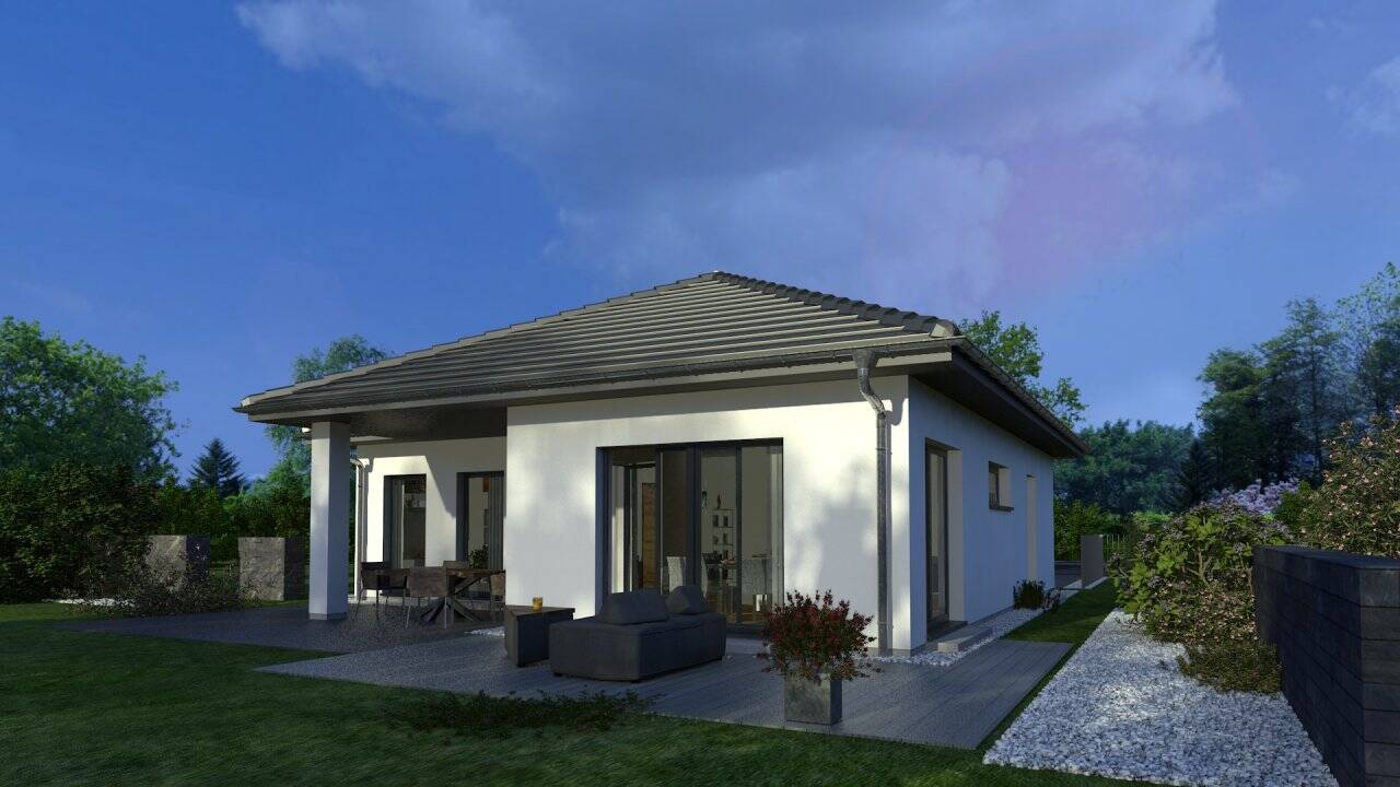 Bungalow mit überdachter Terrasse zum günstigsten Preis mit Grundstück zum sparen ! – 12679 Berlin – Vorschaubild 3