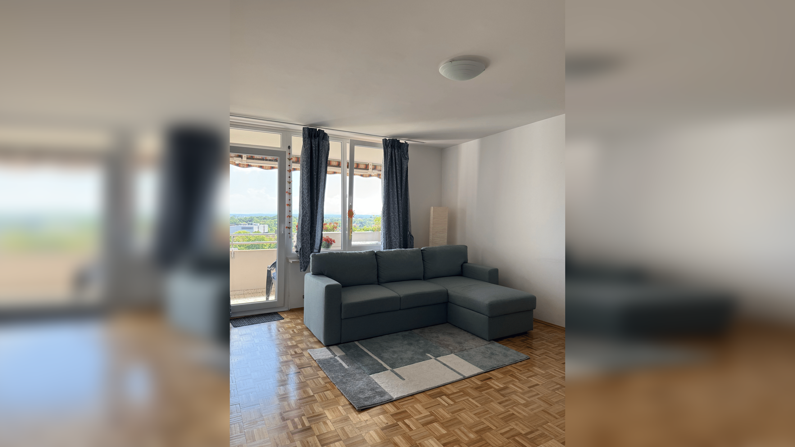 Mit Alpenblick: Helle 3-Zimmer-Wohnung mit windgeschützter Loggia und TG-Stellplatz in Neuperlach – 81737 München – Vorschaubild 4