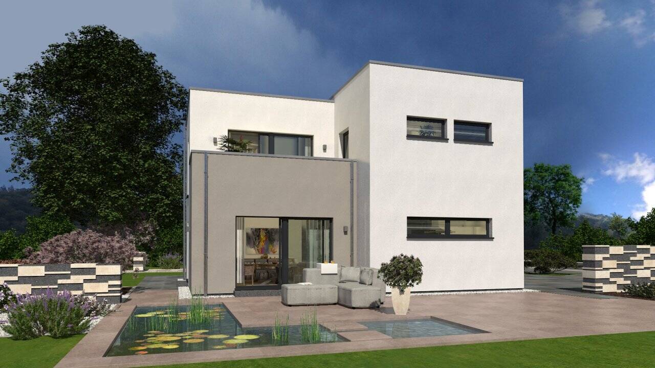 Haus mit perfekter Optik, mit Flachdach, im Bauhausstil ! Preis mit einem Grundstück berücksichtigt ! – 12685 Berlin – Vorschaubild 3