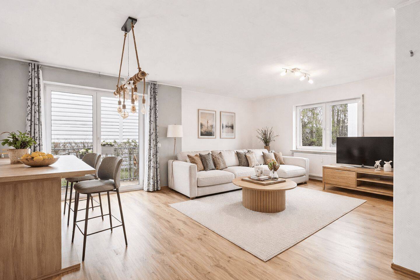 Stilvolle Erdgeschosswohnung mit Wohlfühlcharakter – 64291 Darmstadt – Vorschaubild 3