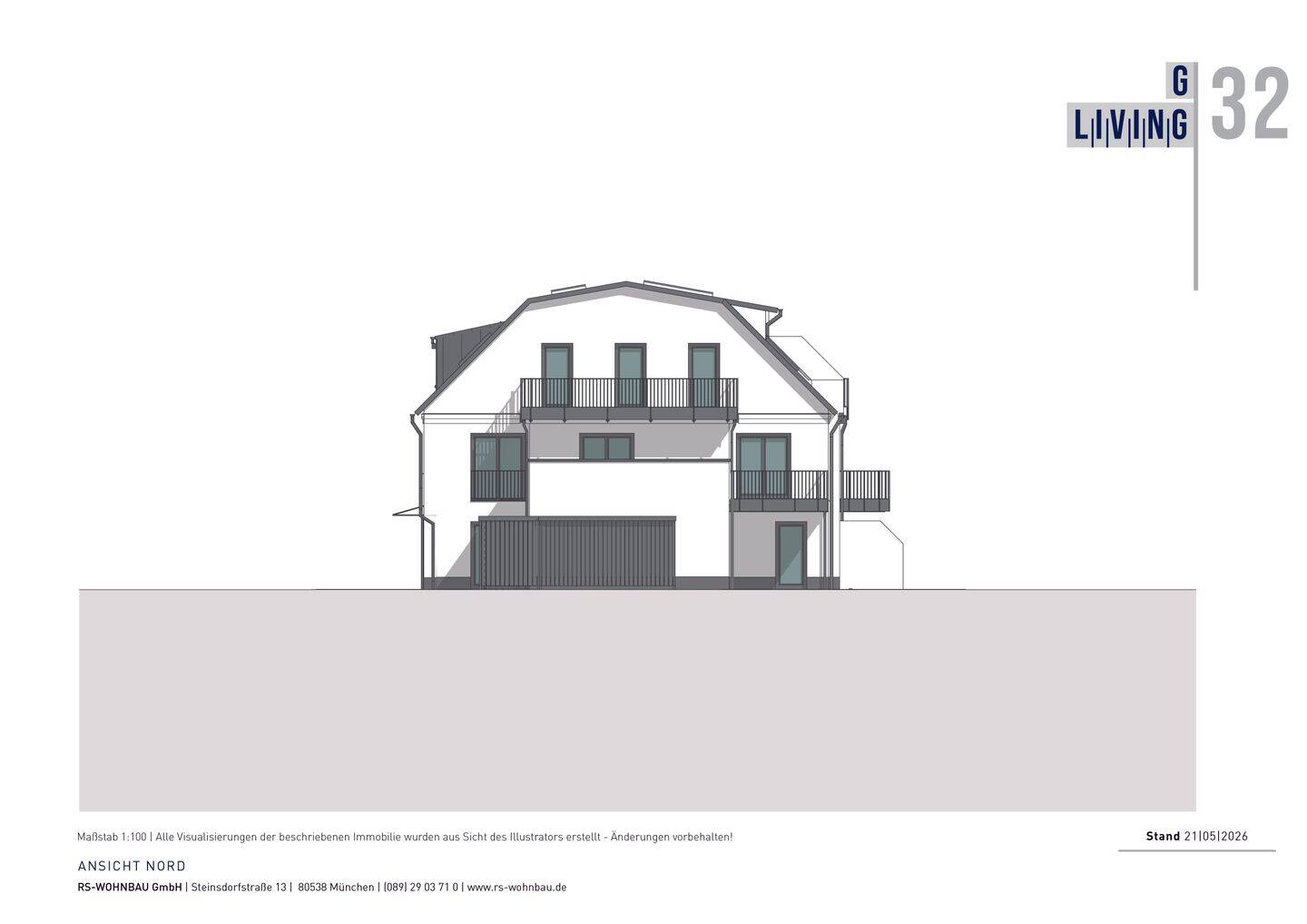 NEUBAU-2-Zimmerwohnung plus wohnlich ausgebautem Souterrain (mit zweitem Tageslicht-Bad) – 80935 München – Vorschaubild 9