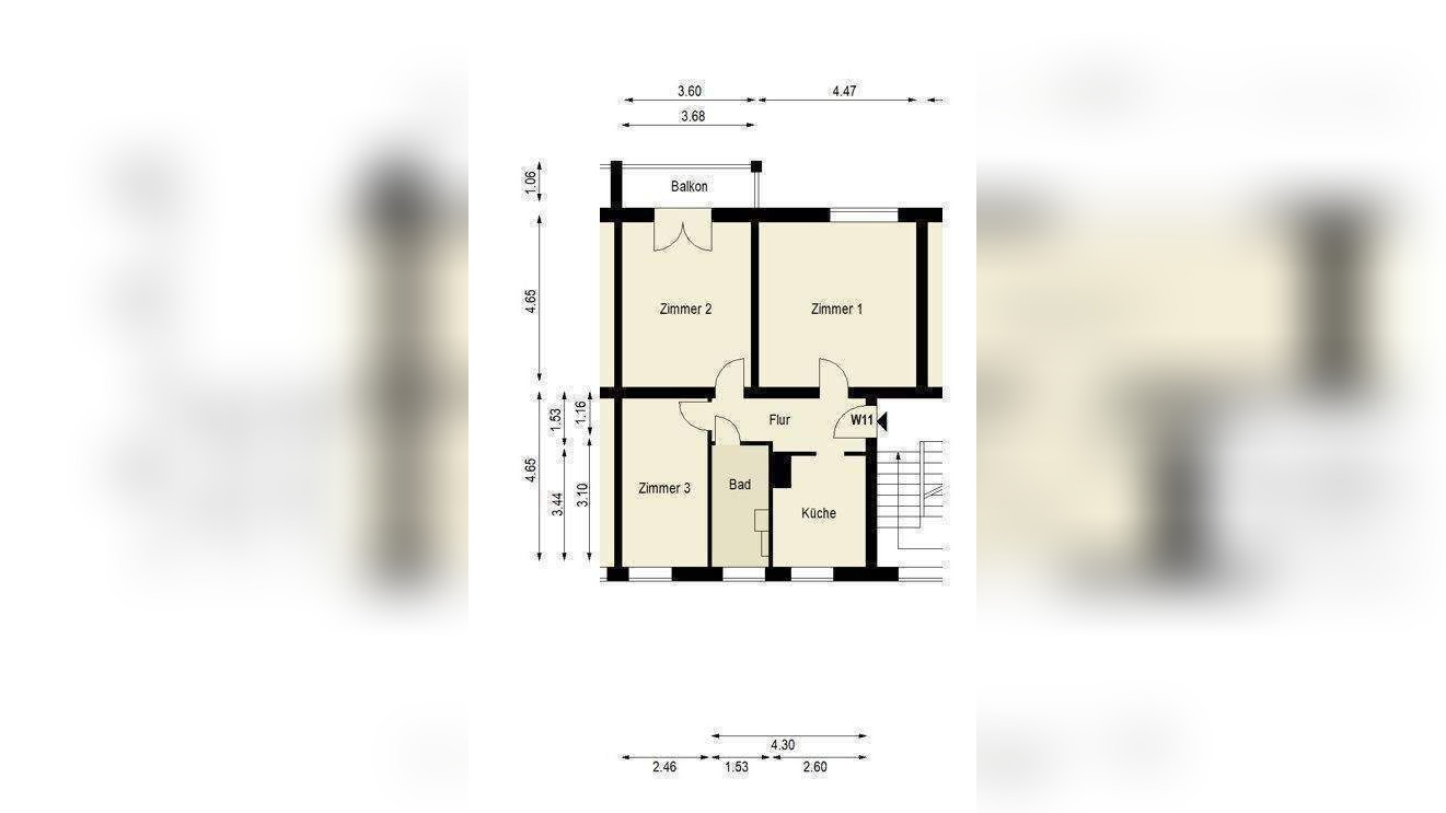 SOFORTBEZUG / VERSCHIEDENE 3 ZIMMERWOHNUNGEN IN FRIEDRICHSHAIN – 10247 Berlin – Vorschaubild 3