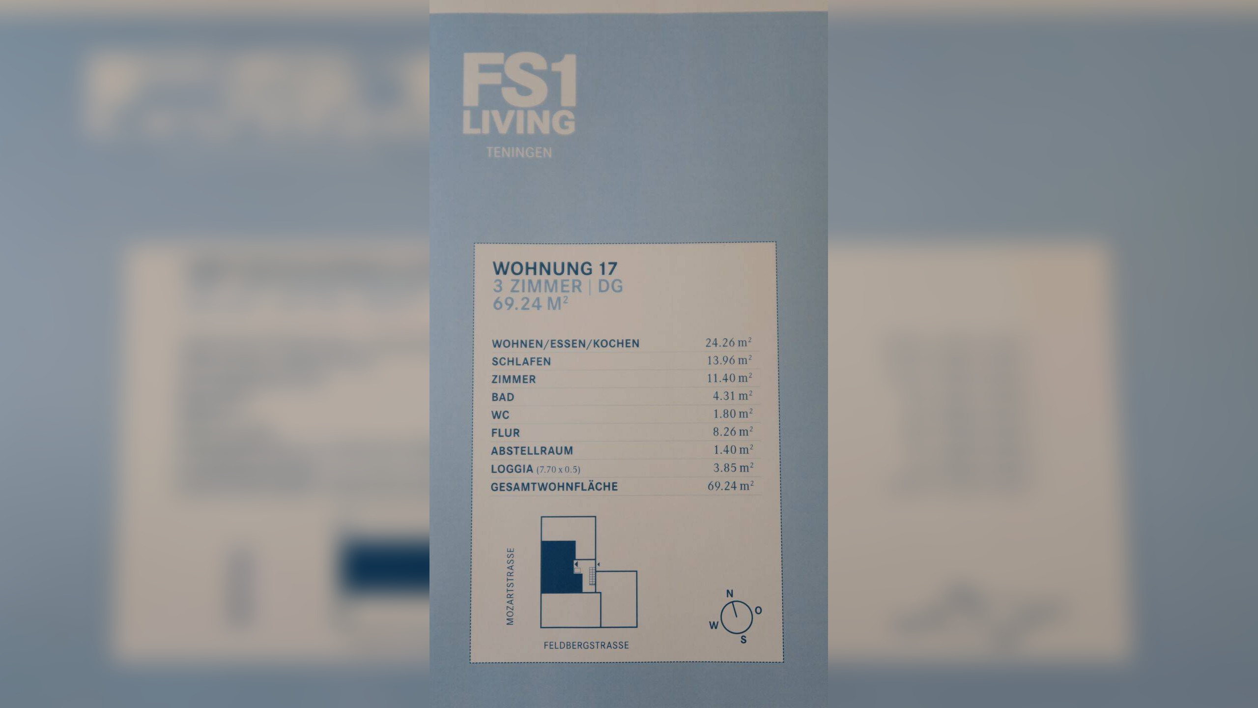 Dachgeschoss ETW in Teningen mit Loggia – 79331 Teningen – Vorschaubild 8