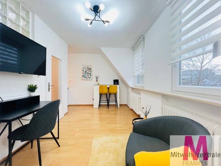 Modern möbliertes 1-Zi-Apartment im Herzen Erlangens – 91054 Erlangen – Vorschaubild 3