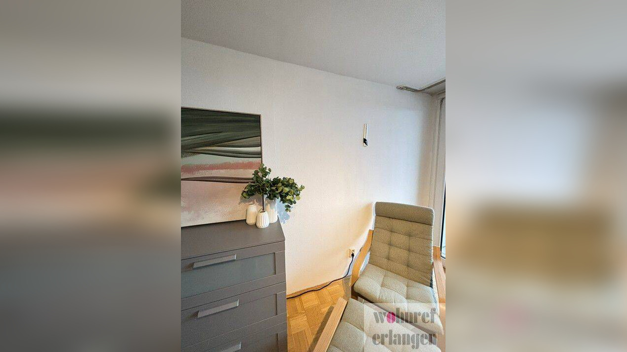 Möbliert – Schöne Wohnung mit Balkon in zentraler Lage – 91052 Erlangen – Vorschaubild 4