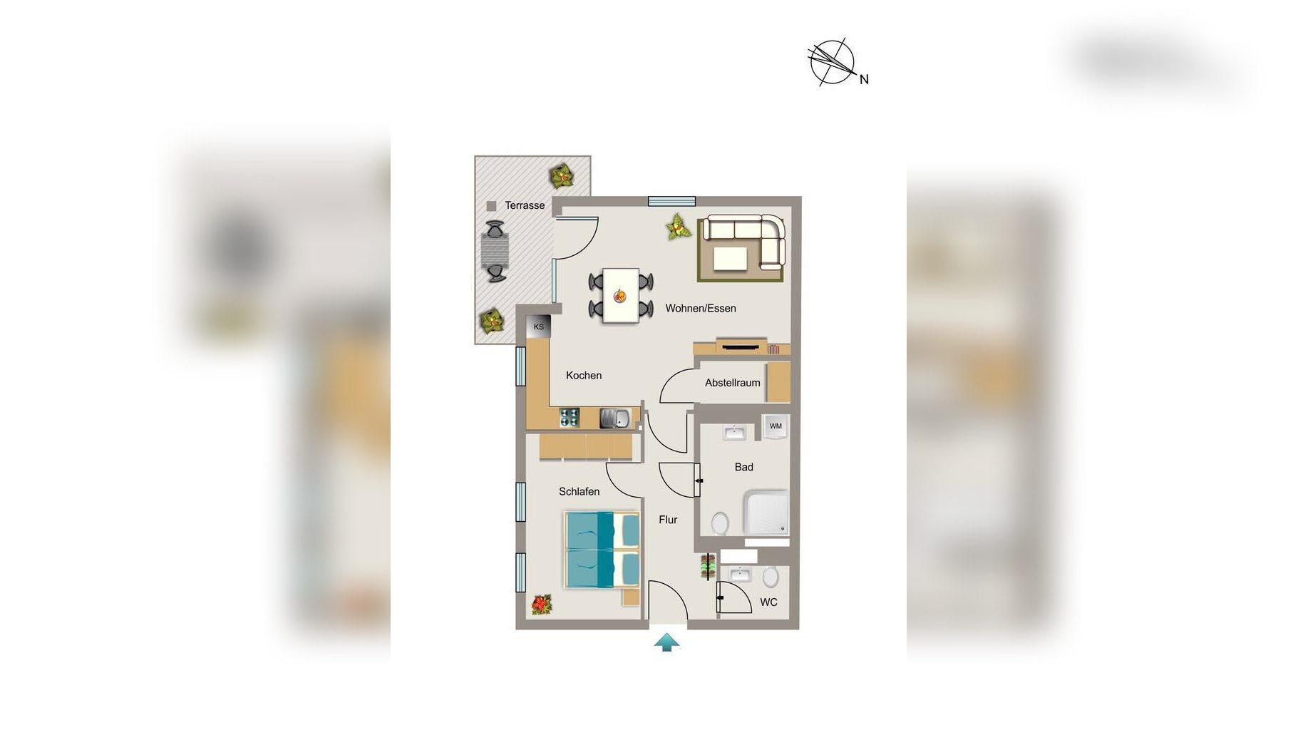 Bezugsfertige Neubauwohnung mit barrierearmer und gehobener Ausstattung – 44789 Bochum – Vorschaubild 3
