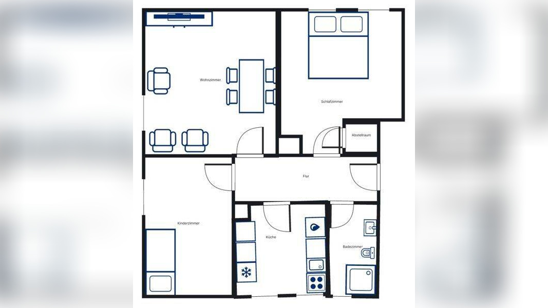 Gemütliche 3-Zimmer-Dachgeschosswohnung – ideal für Paare und kleine Familien – 89584 Ehingen (Donau) – Vorschaubild 3