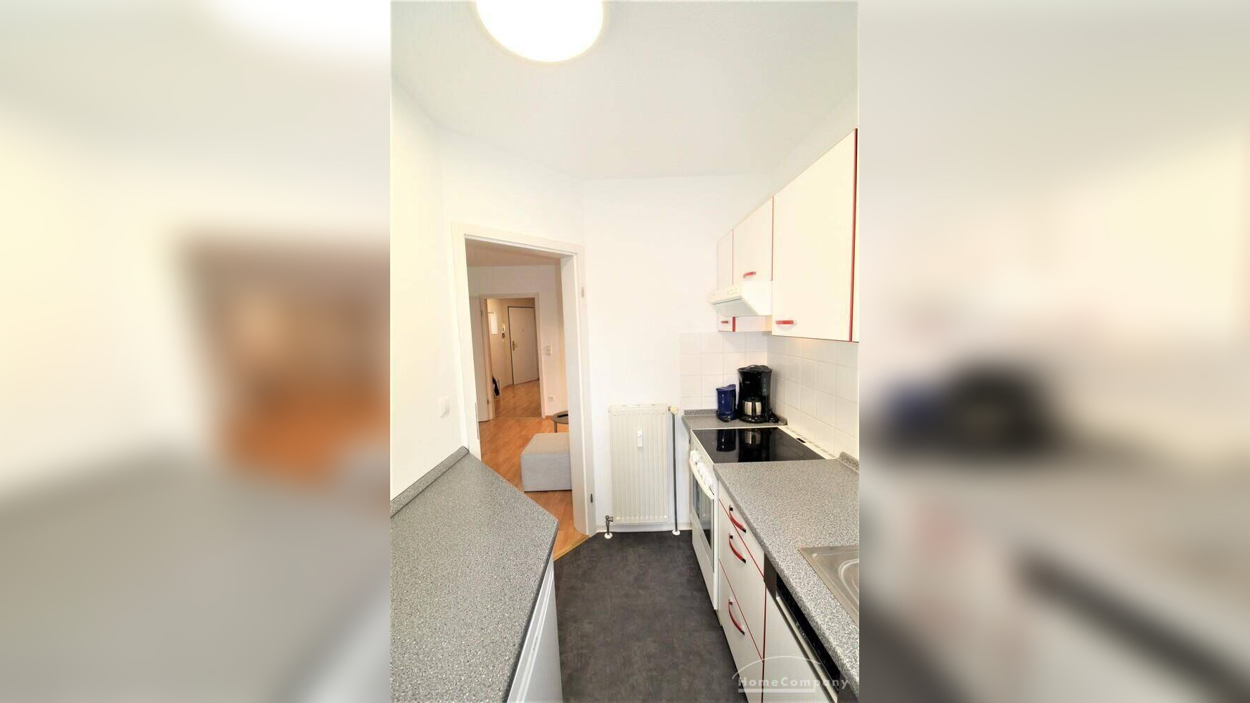 24967 HomeCompany Dresden Möbliert/Furnished 2-Zimmer Apartment mit Balkon in Dresden – Radeberger Vorstadt max. 2 Personen – 1099 Dresden – Vorschaubild 4