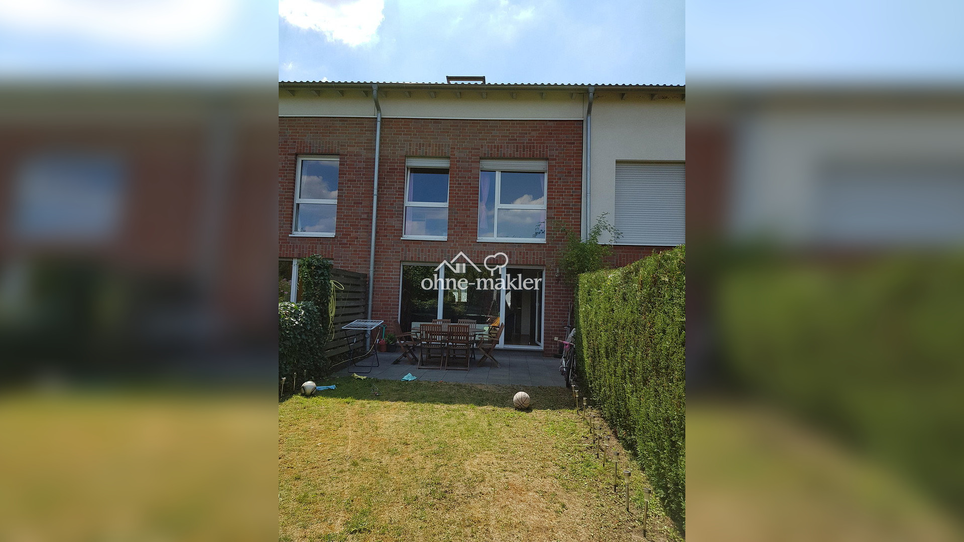 Reihenhaus mit Garten & U-Bahn Nähe – Hans-Vilz-Weg 5, 40489 Düsseldorf – Vorschaubild 3