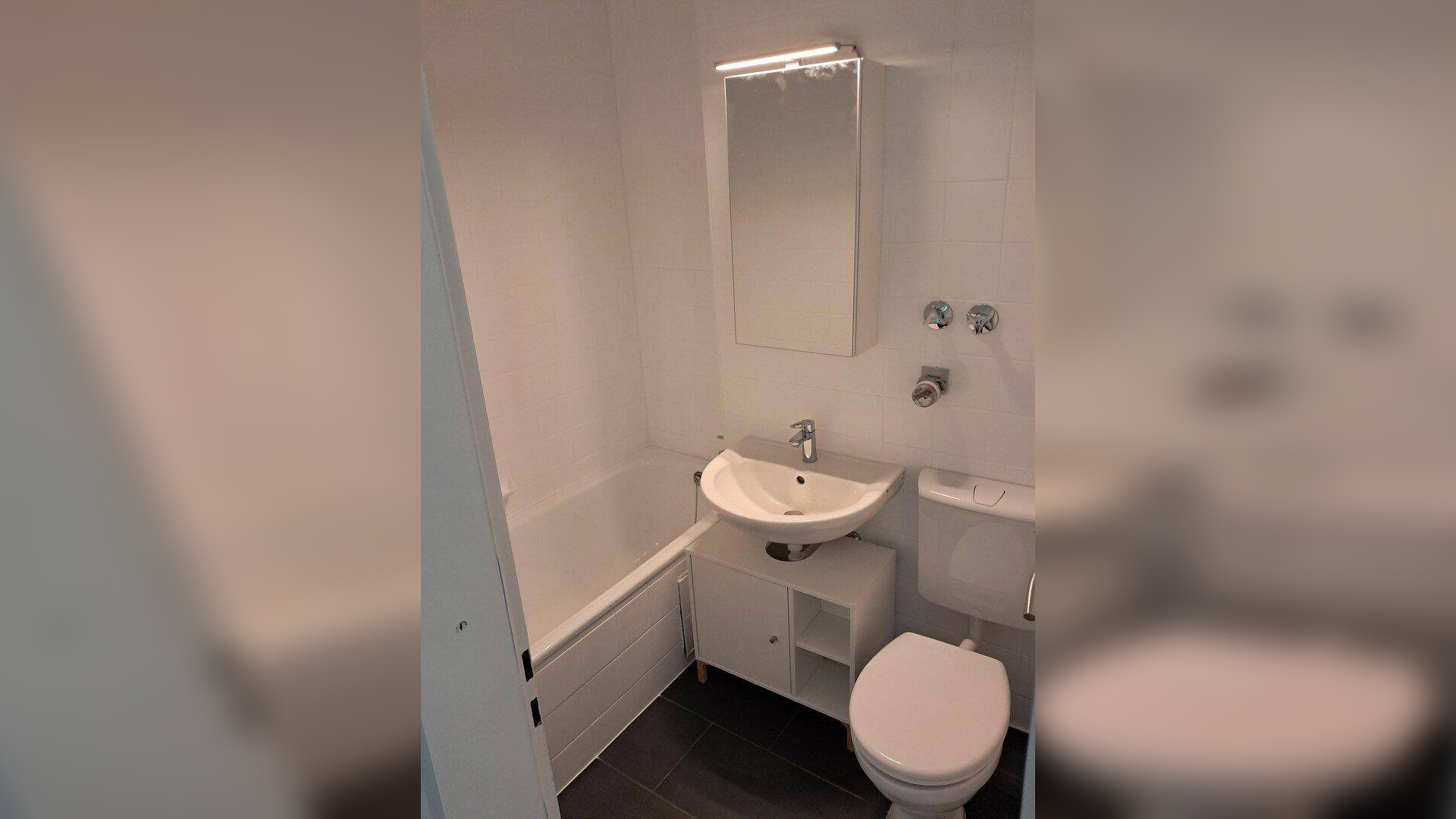 Erstbezug nach Renovierung: Vollmöblierte 1 Zimmer Wohnung – Erlangen Paul-Gossen-Str. – 91052 Erlangen – Vorschaubild 3