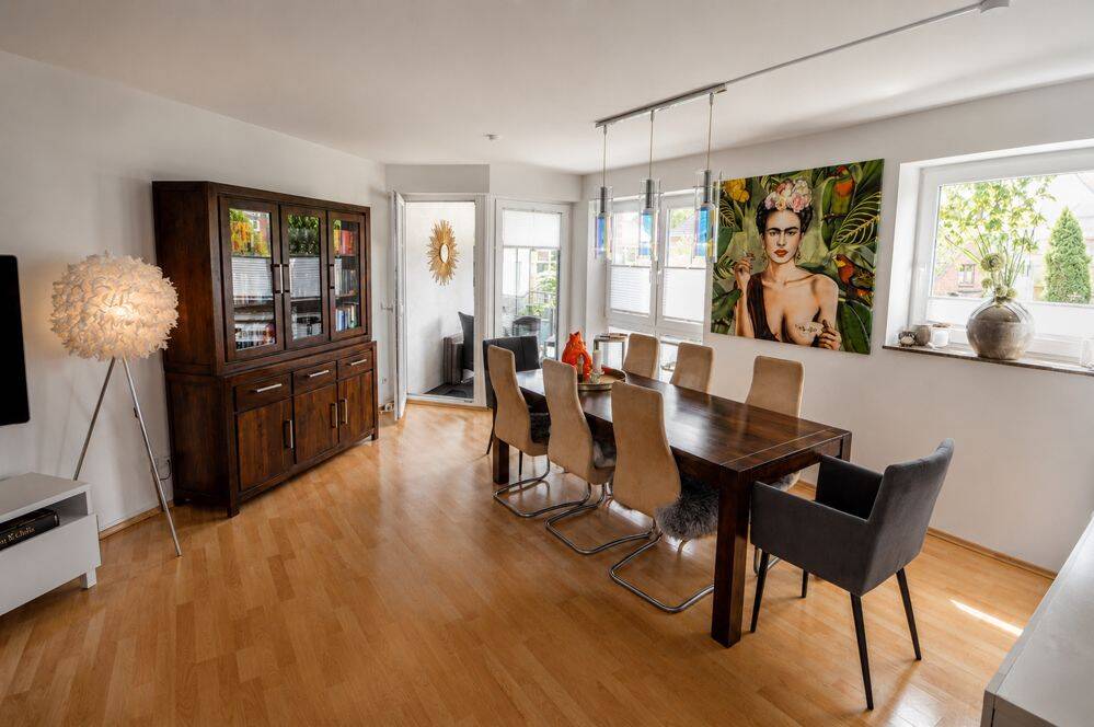 Attraktive 2-Zimmer-Wohnung mit Balkon und TG-Stellplatz in gepflegter Wohnanlage – 25469 Halstenbek – Vorschaubild 3