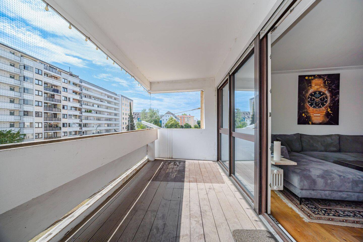 Stilvolle 2-Zimmer-Wohnung mit zwei Balkonen in begehrter Lage Schwabing-Luitpoldpark – 80809 München – Vorschaubild 4