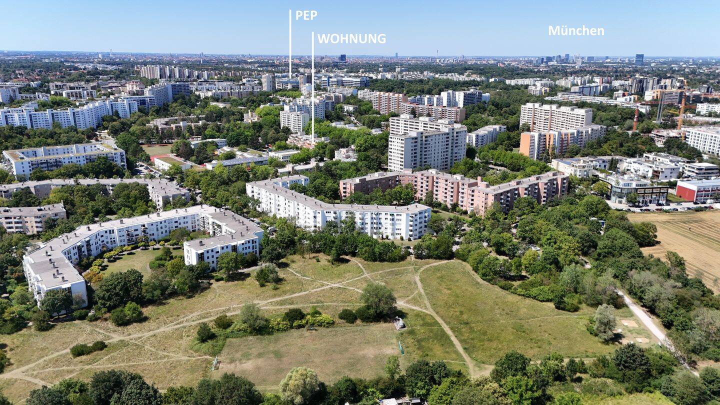 Sonnige Terrassen-Wohnung mit Blick ins Grüne in Perlach – 81737 München – Vorschaubild 3