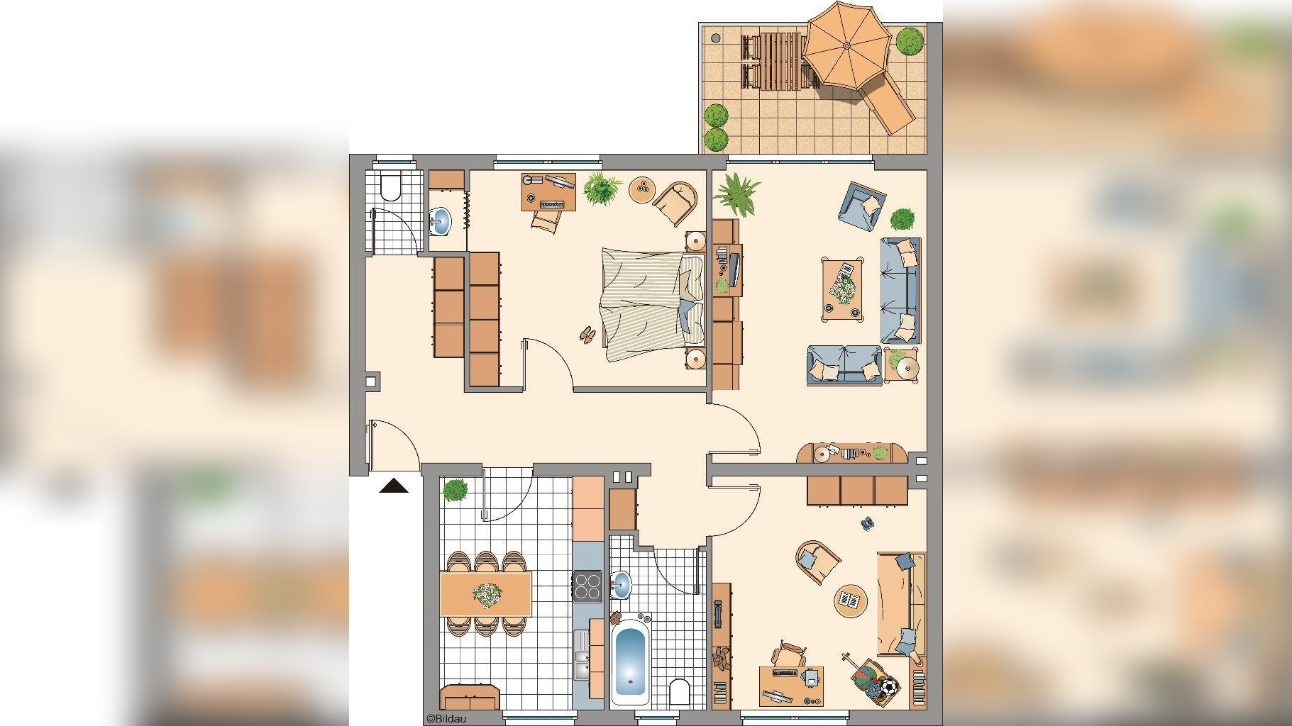 3-Zimmer-Wohnung in Stolberg Velau – 52222 Stolberg (Rhld.) – Vorschaubild 2