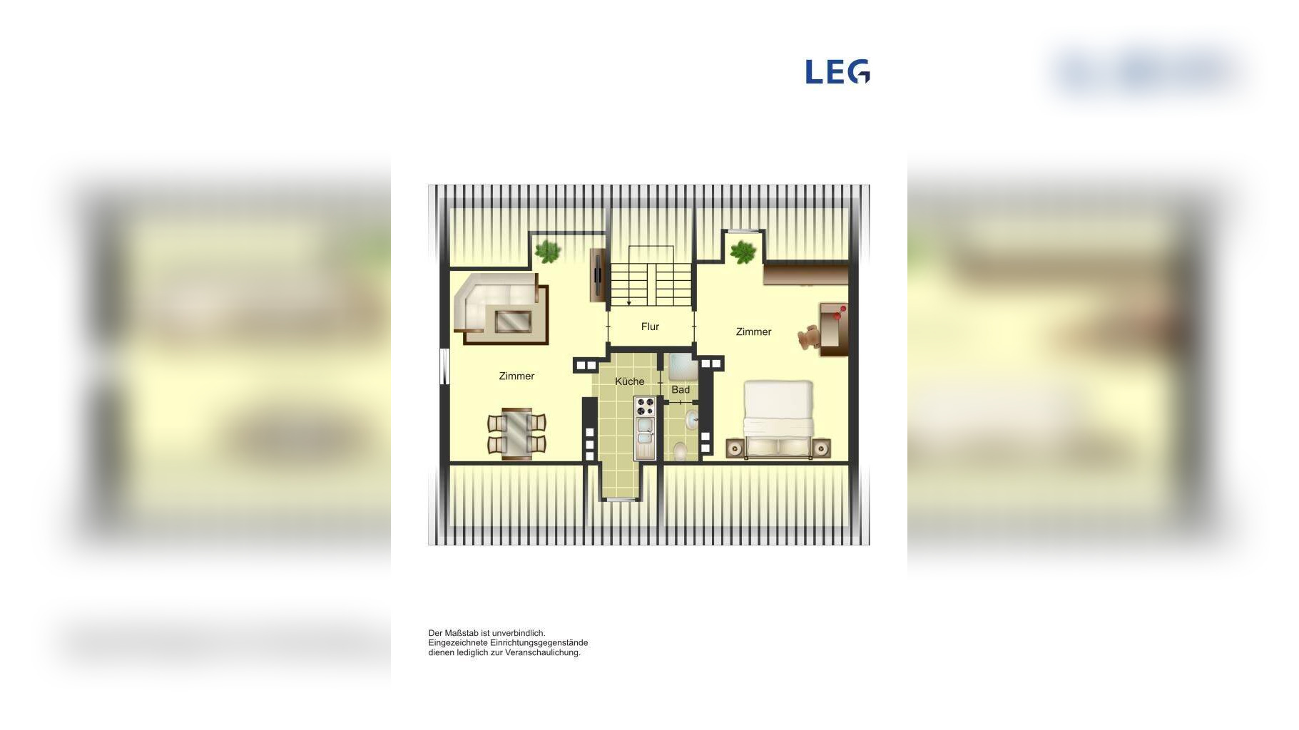 1-Zimmer-Wohnung in Aachen Burtscheid – 52066 Aachen – Vorschaubild 2