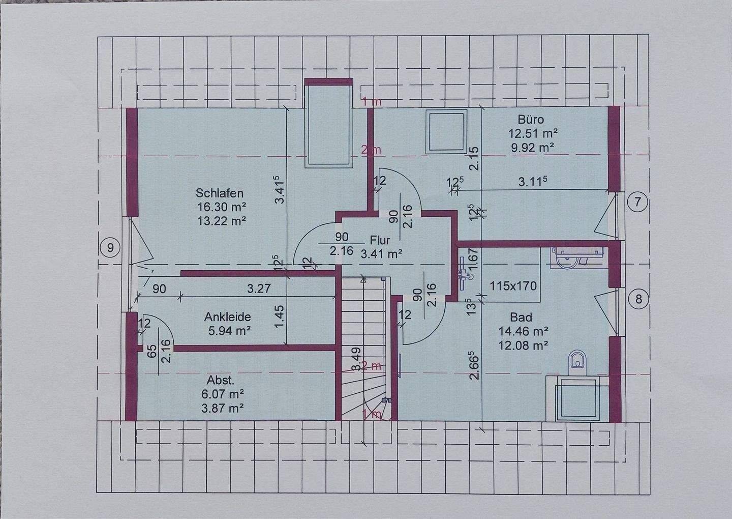 Wartenberg im Alleinauftrag: geplantes Einfamilienhaus ( individuelles Architektenhaus ) – 13059 Berlin – Vorschaubild 5