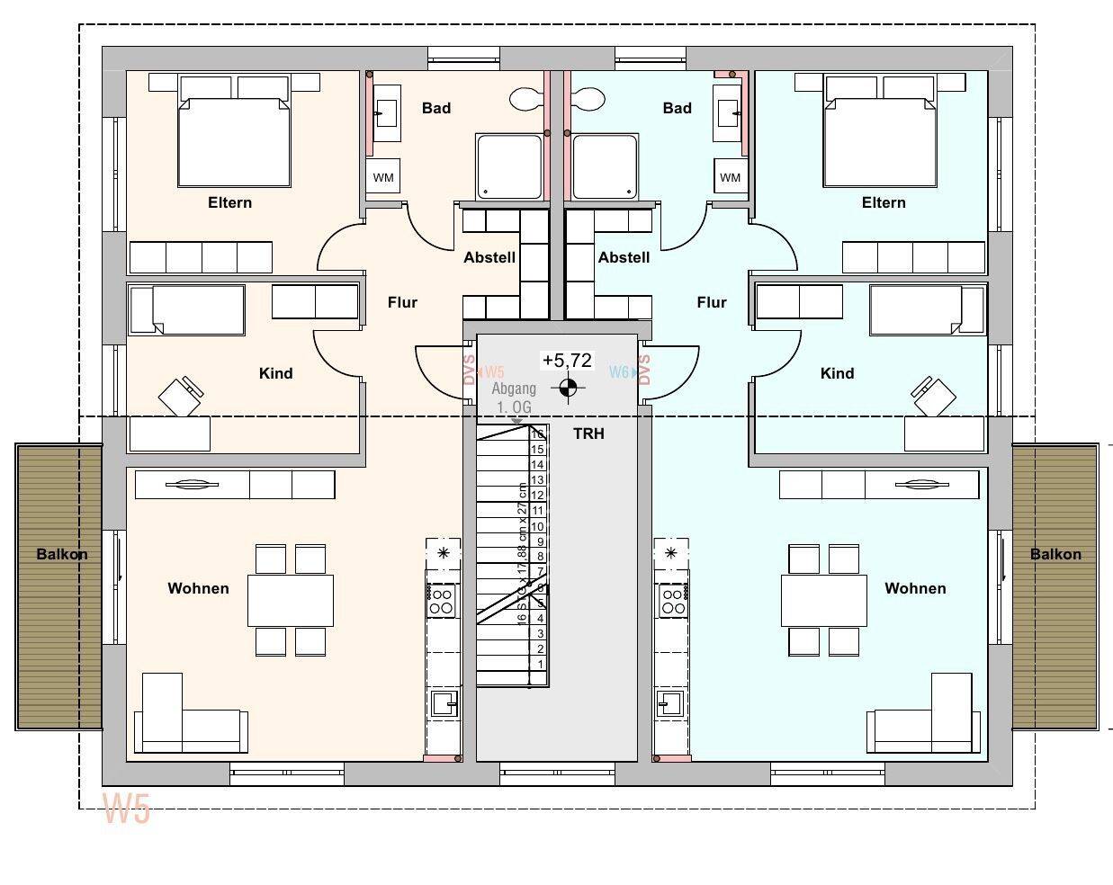 Moderne 3-Zimmer-Neubauwohnung im 2. Obergeschoss – Erstbezug ab Oktober 2026 – 92360 Mühlhausen – Vorschaubild 3