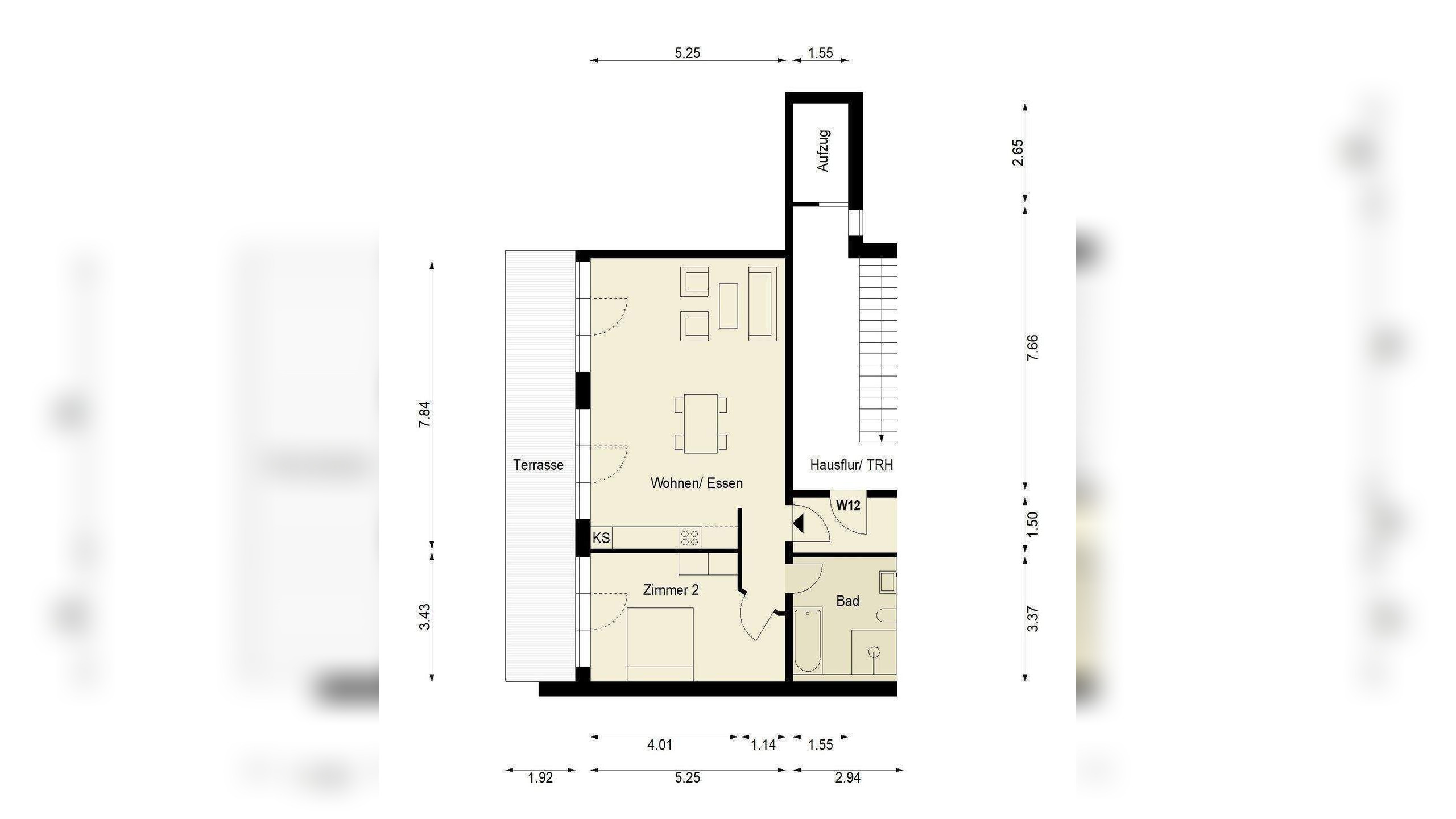 Dachgeschoß zum Erstbezug / Neubau / Terrasse / hohe Räume / keine Schrägen – 10243 Berlin – Vorschaubild 3