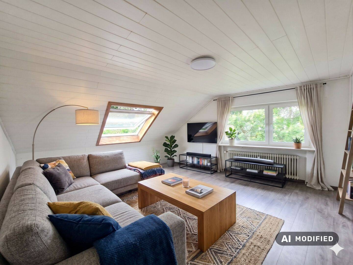 Lieblingsplatz über den Dächern: Gemütliche DG-Perle mit Traumaussicht und Balkon in Stuttgart-Süd – 70199 Stuttgart – Vorschaubild 3