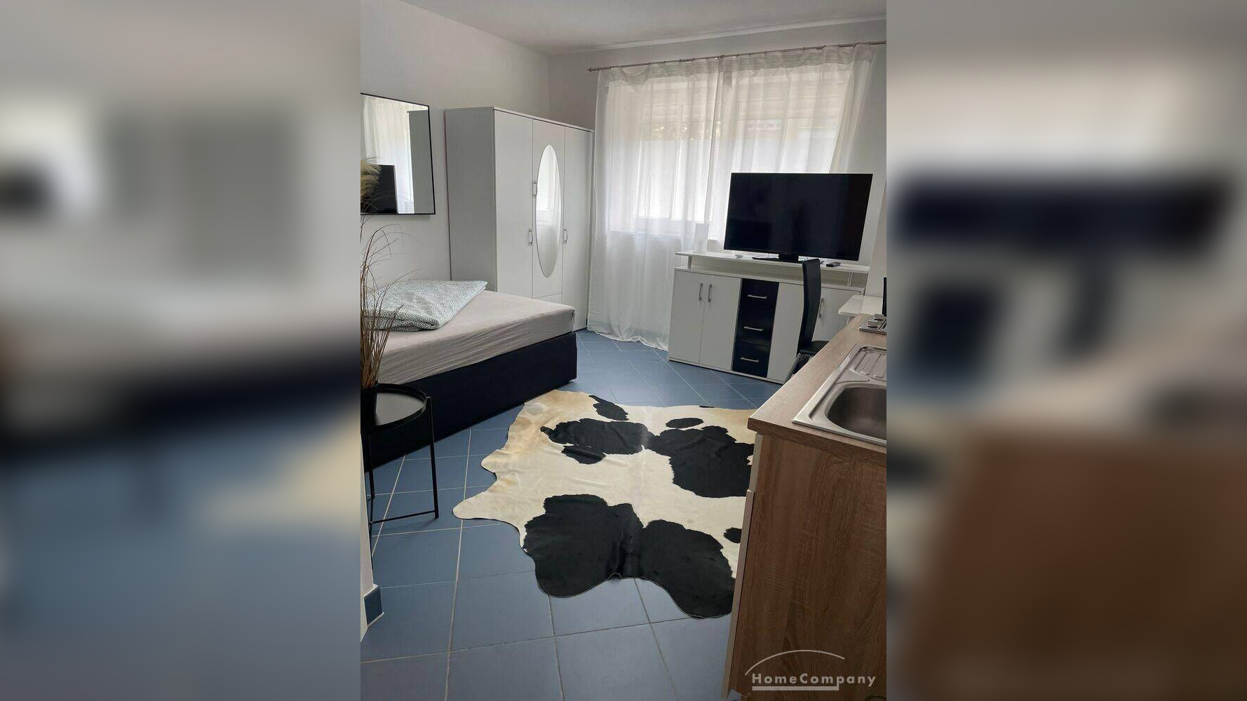 Modern möbliertes 1-Zimmer-Apartment – 80689 München – Vorschaubild 3