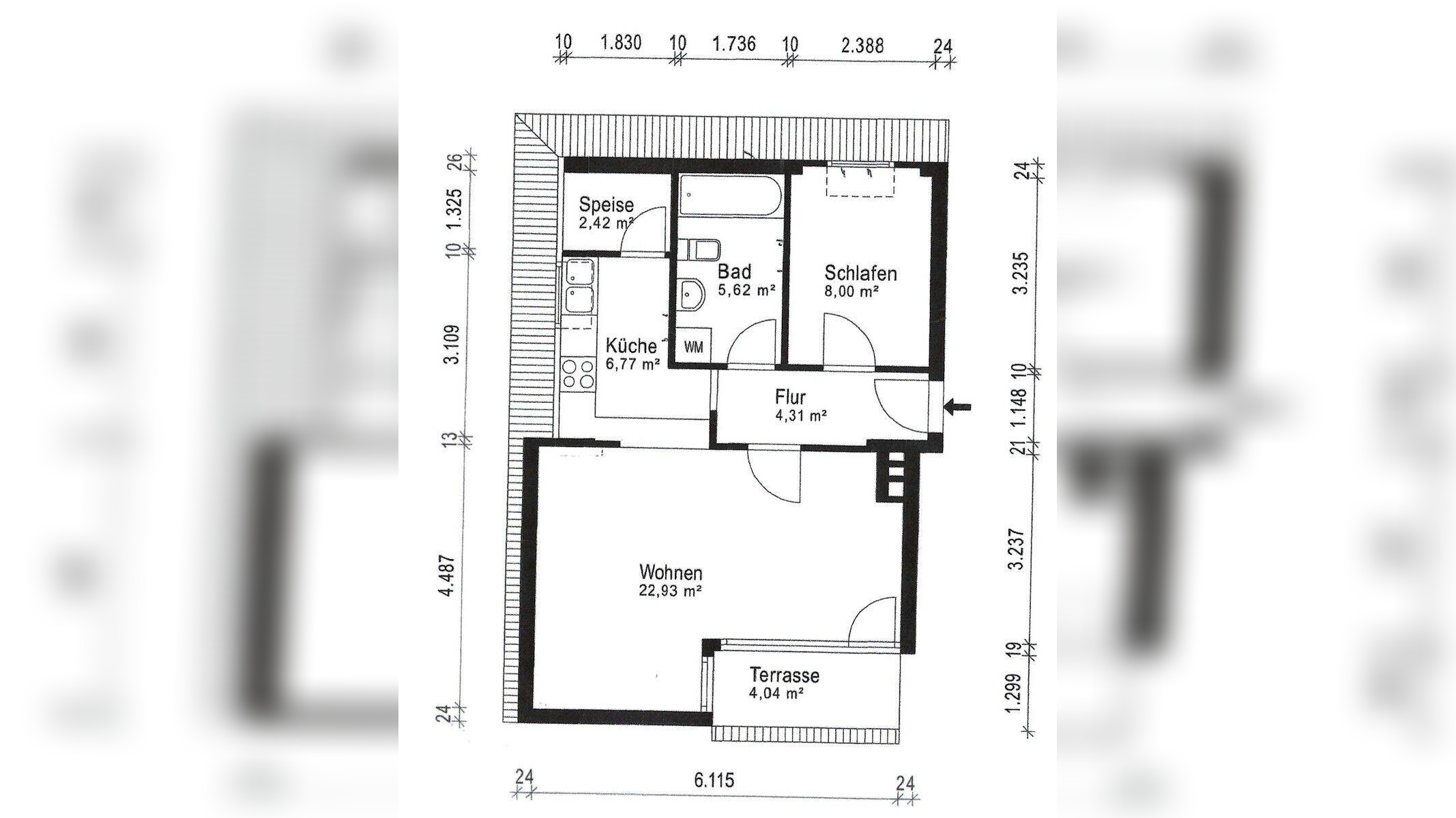 Hauptstadtmakler-Bezugsfreie modernisierte Dachgeschosswohnung mit Stellplatz in Top-Lage – 12247 Berlin – Vorschaubild 10