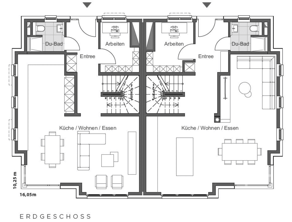 Lemsahl-Mellingstedt – Doppelhaushälfte ca. 127m² – projektiert – 20095 Hamburg – Vorschaubild 3