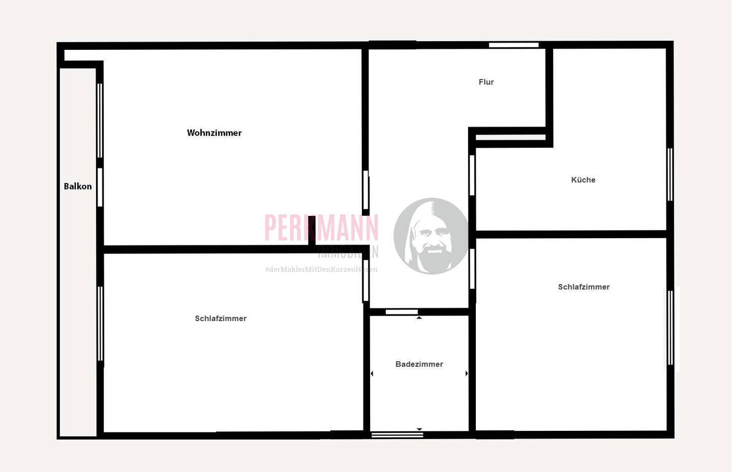 3 Zimmer Wohnung im 1.OG mit Balkon und Garage zu vermieten – 85774 Unterföhring – Vorschaubild 11