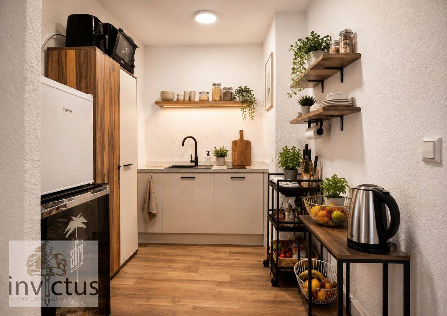 Stilvolle renovierte 2-Zimmer-Wohnung mit Balkon und Tiefgaragenstellplatz – 74080 Heilbronn – Vorschaubild 3