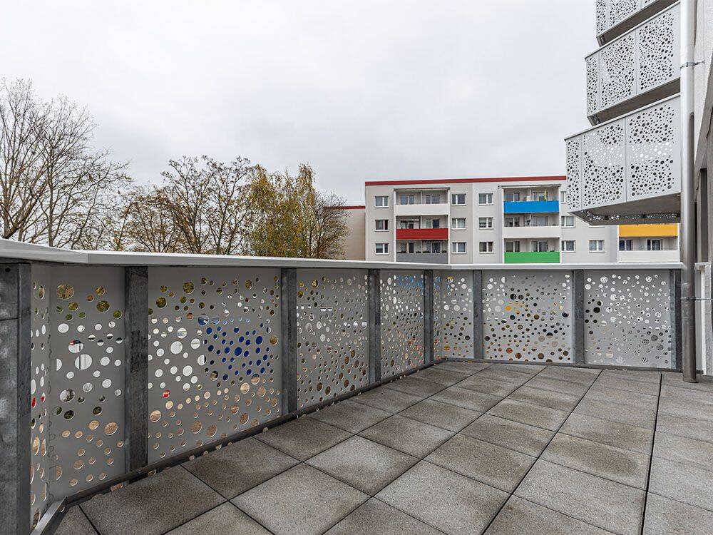 Balkon-Wohnung | Energieklasse A+ | Offener Wohnbereich | Dusche | Smart Home |Aufzug | Tiefgarage – 6122 Halle (Saale) – Vorschaubild 8