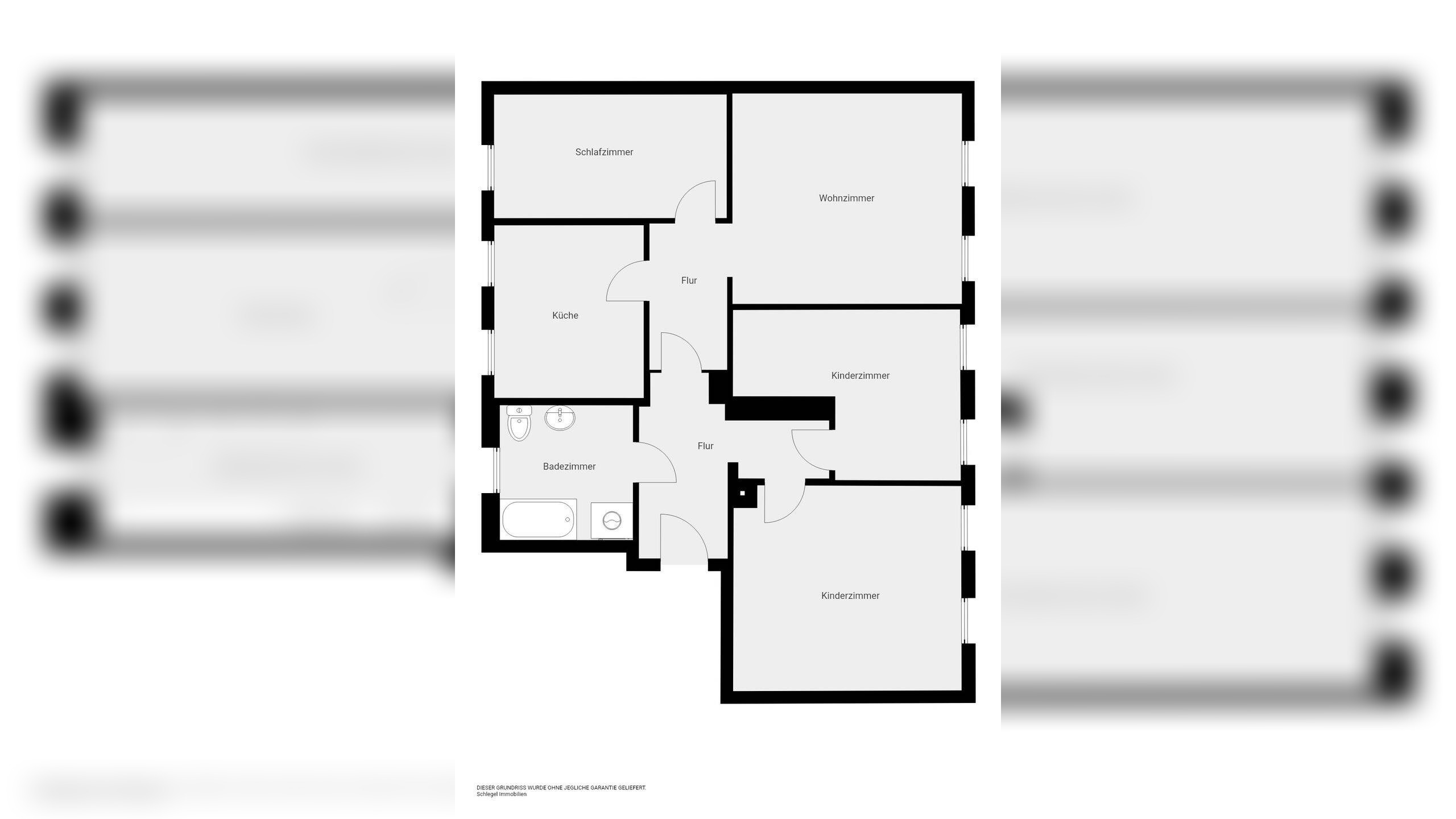 4-Raumwohnung mit Gartenanteil – 9337 Hohenstein-Ernstthal – Vorschaubild 3