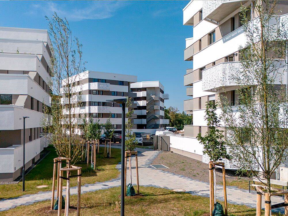 Balkon-Wohnung | Energieklasse A+ | Offener Wohnbereich | Dusche | Smart Home |Aufzug | Tiefgarage – 6122 Halle (Saale) – Vorschaubild 9