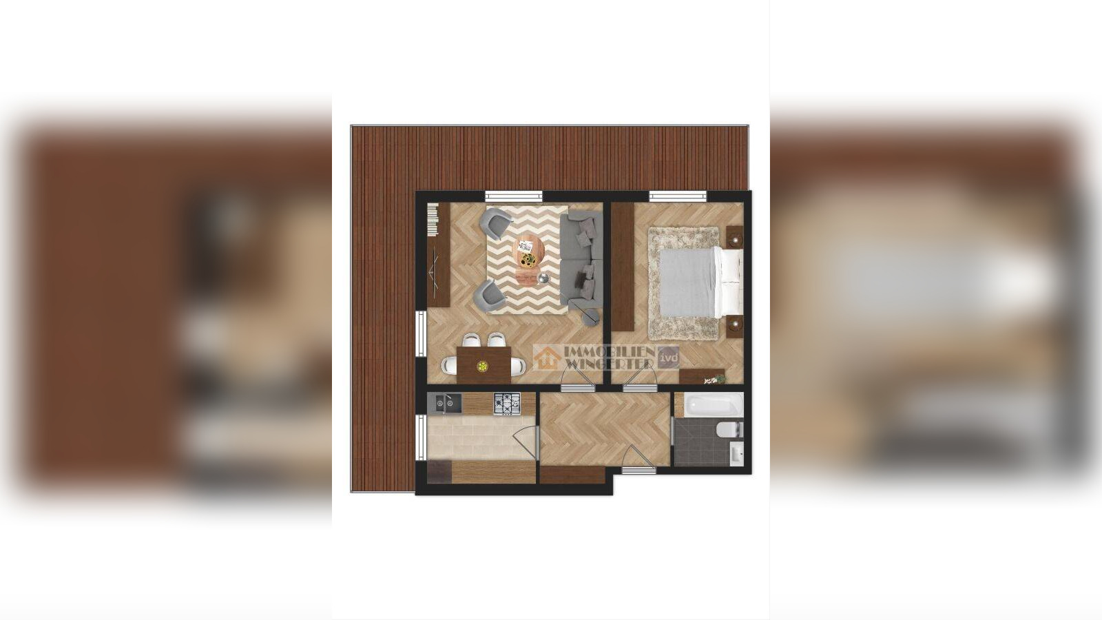 VERKAUFT – 2 Zimmer-Wohnung im Stadtwesten – VERKAUFT – 93049 Regensburg – Vorschaubild 10