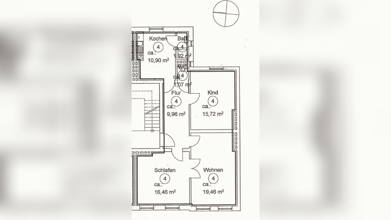 Vermietete 3-Zimmer-Altbauwohnung in ruhiger Wohnlage – 22765 Hamburg – Vorschaubild 8